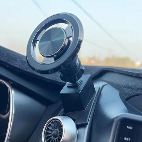 17mm Ball Female to Male Extension Rod 50mm Length Head Adapter Bracket Extender 360 Rotating Arm for Car Air Vent Phone Holder Tablet Stand GPS Mount in Saudi Arabia