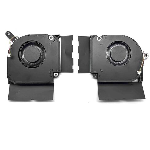 استبدال مروحة تبريد وحدة المعالجة المركزية الجديدة + وحدة معالجة الرسومات من BestParts لعام 2020 Asus ROG Strix Scar 17 G732، G732LXS (سلسلة RTX 2080)، P/N: 13NR0430P02011 13NR0430P01011 in Saudi Arabia