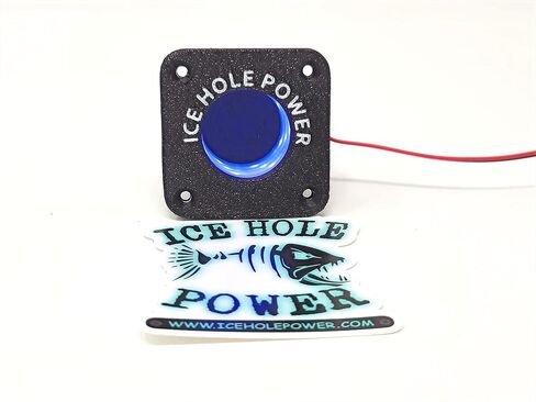 Ice Hole Power Glow Cup - The Original Ice Fishing Flush Mounted Glo Ring for Charging Jigs in Saudi Arabia