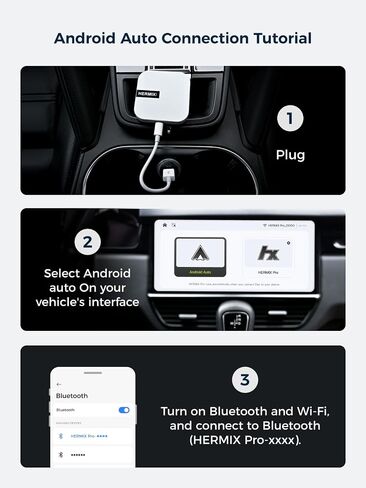 Android Auto Wireless Adapter Compatible with Samsung DeX,Wireless Android Auto Adapter Support YouTube, Netflix,Car Streaming Device,DeX Station, Desktop Experience for Car in Saudi Arabia