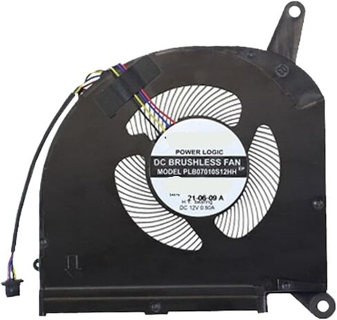 CPU Cooling Fan PLB07010S12HH DC12V 0.50A 4Pin for Aorus 15G 15P 17G XC XB RX7G(CPU GPU Fan) in Saudi Arabia
