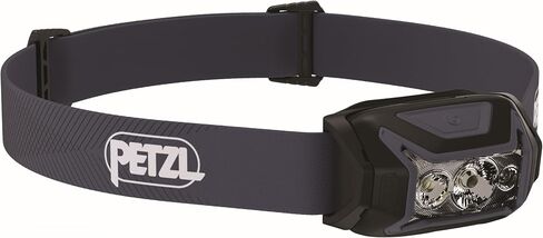 PETZL ACTIK Headlamp - Powerful 450 Lumen Light with Red Lighting, for Hiking, Climbing, Running, and Camping - Black in Saudi Arabia