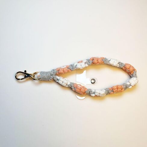 Creative anti lost phone lanyard short shell chain woven phone chain hanging wrist in Saudi Arabia