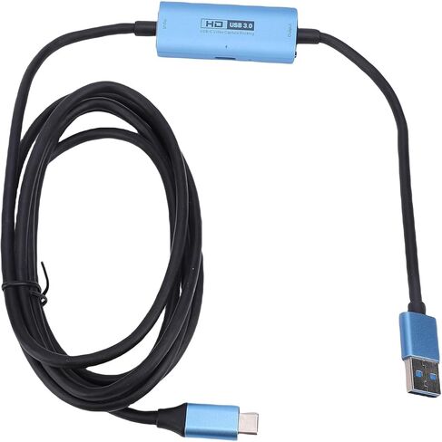 بطاقة التقاط فيديو Bewinner USB3.0 مع 100 وات PD، 1080p 60 إطارًا في الثانية USB C إلى USB 3.0 بطاقة التقاط فيديو لألعاب تسجيل البث المباشر in Kuwait