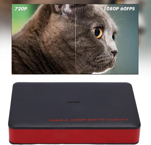 بطاقة التقاط HDMI 4K، بطاقة التقاط فيديو 1080p 60FPS، HDMI إلى USB A 3.2 Gen1، التوصيل والتشغيل للبث والألعاب ومؤتمرات الفيديو in Saudi Arabia