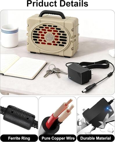Speaker Charger for Turtlebox Gen 2 & Gen 3: Loud! Replacement with Turtle Box Outdoor Bluetooth 5.0 Audio Power Cord, LED Indicator, Cable Length 6.5FT, with Ferrite Ring in Saudi Arabia