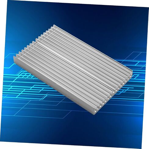 Gatuida سبائك الألومنيوم بالوعة الحرارة لوحة المبرد الفضة PCB كتلة التبريد لنقل الحرارة رقاقة Ic وتبديد الحرارة بكفاءة in Saudi Arabia