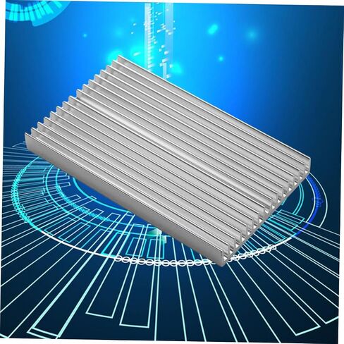 Gatuida سبائك الألومنيوم بالوعة الحرارة لوحة المبرد الفضة PCB كتلة التبريد لنقل الحرارة رقاقة Ic وتبديد الحرارة بكفاءة in Saudi Arabia