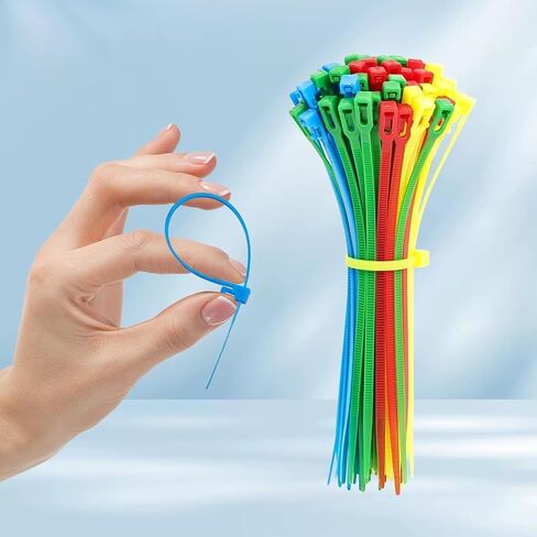 100 PCS 6" Resuable Zip Ties, Cable Ties, Wire Ties, Mechanic Tools, Electronics Tools, Zip Tie in Saudi Arabia