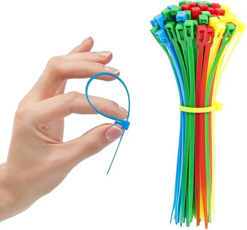 100 PCS 6" Resuable Zip Ties, Cable Ties, Wire Ties, Mechanic Tools, Electronics Tools, Zip Tie in Saudi Arabia
