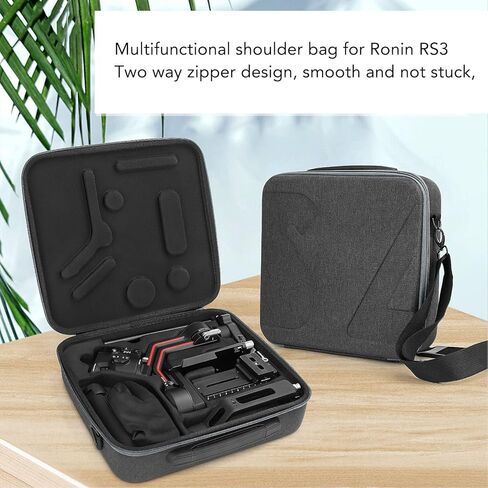 حافظة حماية Pssopp لجهاز Ronin RS3، حقيبة كتف محمولة مع حقيبة تخزين الملحقات لمثبت RS3 Gimbal المحمول in Saudi Arabia