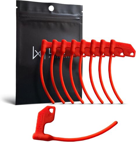 علم غرفة أمان الأسلحة النارية - ملحقات مجموعة الأسلحة ذات اللون البرتقالي الساطع والقوية والمتينة للبالغين - غرفة أقصر لجهاز أمان الأسلحة النارية المناسب عالميًا in Kuwait