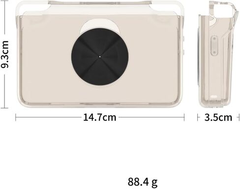 حافظة واقية لجهاز Retroid Pocket Flip 2، حافظة جلدية مقاومة للخدش ومضادة للصدمات، غطاء حماية كامل من مادة TPU وملحقات وحدة التحكم في الألعاب (أزرق شفاف) in Kuwait