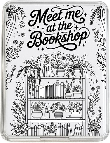 حزمة إدراج بطاقات Bookish البسيطة لجراب Kindle الشفاف من الجيل الحادي عشر والثاني عشر من Paperwhite & Colorsoft، حافظة، ساحرة، ملصق in Kuwait