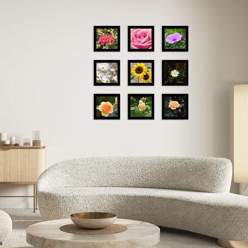 12 حزمة 11x14 إطارات الصور ، عرض 8x10 مع حصيرة أو 11x14 بدون حصيرة ، مجموعة إطار جدار معرض أسود ، 11 × 14 مجموعة من مجموعة من 12 إطارات صور ديكور الجدار المليئة بالجدار ، الأسود in Kuwait