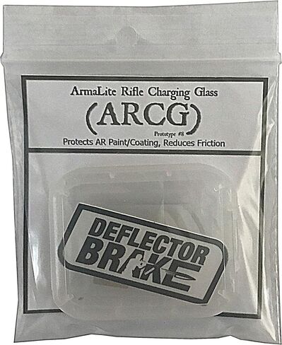 AR Charging Glass: Protects The Paint/Coating Under The Charging Handle Where Rifles commonly and inadvertently and Immediately Start to wear. 6 Parts Included in Saudi Arabia