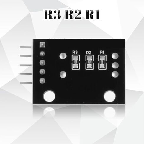 5 PCS KY-040 Rotary Encoder Module, 360 Degree Rotary Encoder 15 x 16.5 mm with Knobs Cap Brick Sensor Modules for Electric Fan Light Control etc, Black in Saudi Arabia
