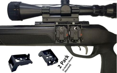 Reptilian Complex - Interlocking Magazine Holder for Gamo Gen2, Mounts to Scope Rail, Compatible with All Gen2 Rifles and Gen2 Magazines Black in Saudi Arabia
