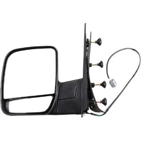 ECCPP Driver Side Mirrors, Left Rear View Mirrors fit 2003-2013 For Ford E-150 E-250 2004-2013 For Ford E-350 E-450 Super Duty E-450 Power Heated Manual Folding in Saudi Arabia