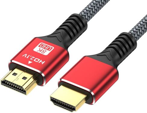 حزمة واحدة من كابل HDMI 2.1 8K بطول 6.6 قدم، وسلك HDMI رفيع للغاية بسرعة 48 جيجابت في الثانية، in Saudi Arabia