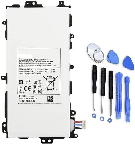 SP3770E1H GH43-03786A Tablet Battery Replacement for Samsung Galaxy Note 8.0 Inch N5100 N5110 N5120 GT-N5100 GT-N5110 GT-N5120 3G 4G LTE WiFi SGH-I467 I467ZWAATT (3.77ZWAATT) 5V 460 0mAh in Saudi Arabia