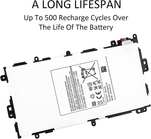 SP3770E1H GH43-03786A Tablet Battery Replacement for Samsung Galaxy Note 8.0 Inch N5100 N5110 N5120 GT-N5100 GT-N5110 GT-N5120 3G 4G LTE WiFi SGH-I467 I467ZWAATT (3.77ZWAATT) 5V 460 0mAh in Saudi Arabia