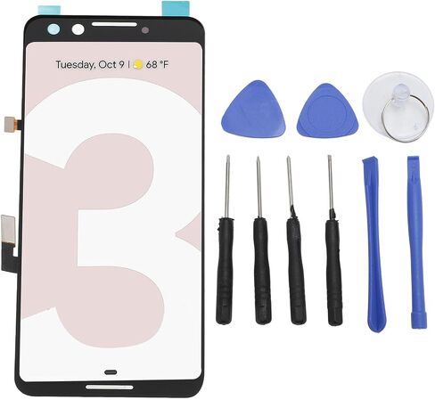 Screen Replacement for Pixel 3 G013A G013B, 5.5in Digitizer Assembly with Tool, Display Repair Kits, with Fingerprint Function in Saudi Arabia