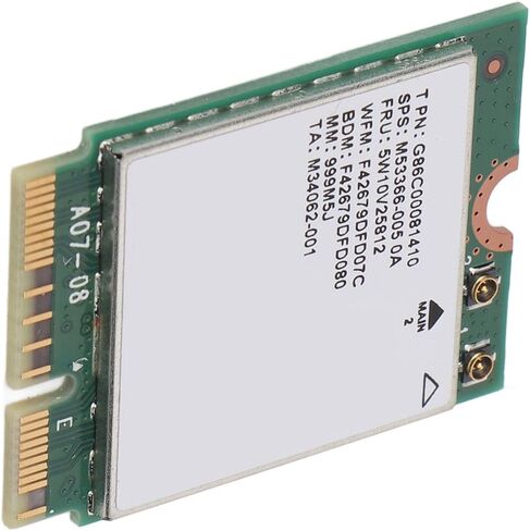 Ciciglow WiFi 6 بطاقة الشبكة، AX211NGW بطاقة الشبكة اللاسلكية 2.4 جيجا هرتز 5 جيجا هرتز 6 جيجا هرتز محول واي فاي لنظام التشغيل Windows 10، لنظام التشغيل Windows 11، لنظام التشغيل Linux in Kuwait