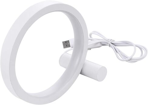 مصباح قراءة بجانب السرير USB مع سطوع التحكم باللمس، ضوء طاولة متين لتزيين المنزل والمكتب وغرفة النوم، مصباح LED قابل لإعادة الشحن، تصميم مضغوط in Kuwait
