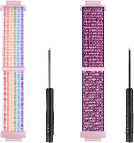 Straps Compatible with Huawei Watch Kids 4 Pro, Nylon Watch Bands for Girls Boys in Saudi Arabia