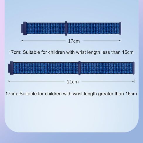 Straps Compatible with Huawei Watch Kids 4 Pro, Nylon Watch Bands for Girls Boys in Saudi Arabia