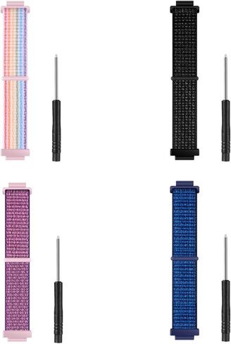 Straps Compatible with Huawei Watch Kids 4 Pro, Nylon Watch Bands for Girls Boys in Saudi Arabia