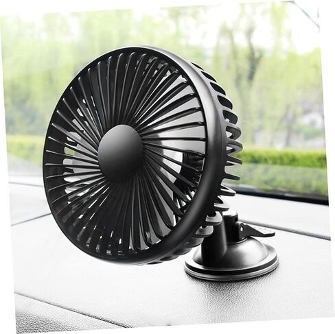 OUNONA 5pcs Car Usb Cooling Fan Rotatable Cup Design for Vehicles Low Noise Energy Efficient Auto Fan for Use for Trucks and Suvs in Saudi Arabia