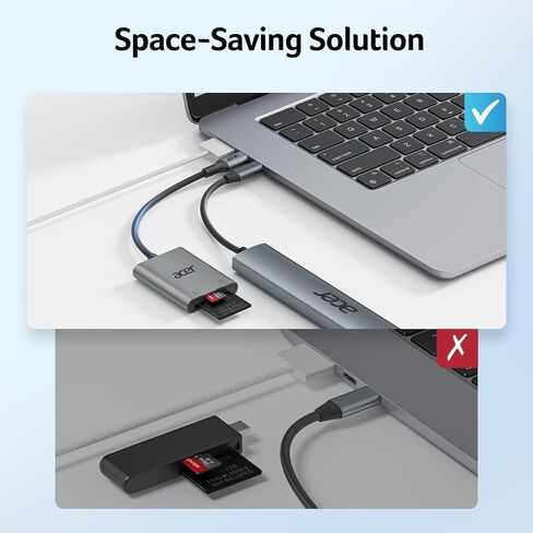 حزمة قارئ بطاقات SD 2 في 1 USB C مع قارئ بطاقات USB 2 في 1 إلى SD in Saudi Arabia