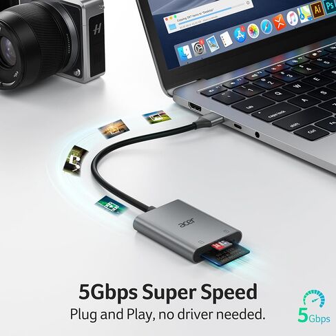 حزمة قارئ بطاقات SD 2 في 1 USB C مع قارئ بطاقات USB 2 في 1 إلى SD in Saudi Arabia