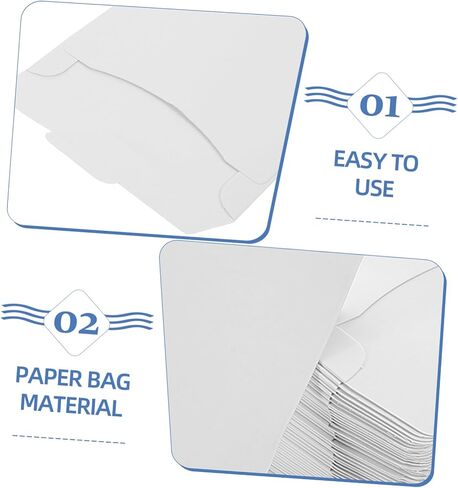 VOSAREA 50pcs CD Sleeves Paper Envelopes Sturdy Storage Holders for DVD CD Protective Design for Home and Travel Organization in Saudi Arabia