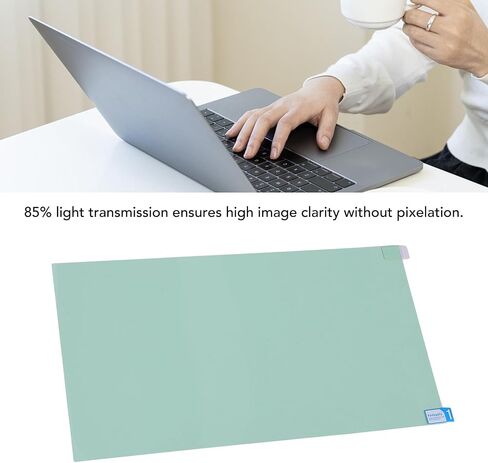 Yoidesu 23.6 Inch Blue Light Filter Screen Cover for 16:9 Widescreen Monitor Anti Glare PET Film Clear Display Easy Install in Saudi Arabia