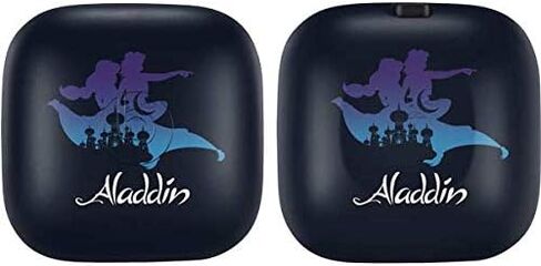 Skinit Decal Audio Skin Compatible with PowerBeats Pro - Officially Licensed Disney Aladdin and Jasmine Magic Carpet Design in Saudi Arabia