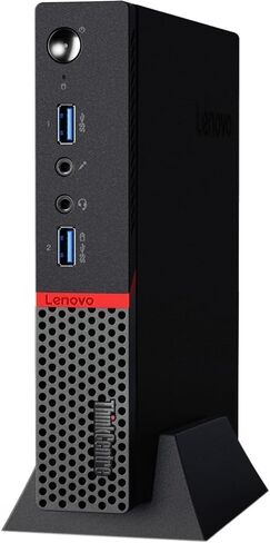 Lenovo ThinkCentre M900 Tiny Desktop PC, Intel Core i5-6500, 8GB RAM, 256GB SSD, Keyboard and Mouse, USB WiFi, USB Bluetooth, Windows 11 Professional (Renewed) in Saudi Arabia