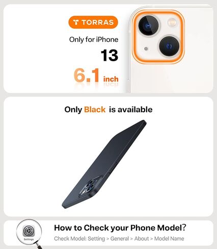 TORRAS Slim Fit for iPhone 17 Pro Max Case, Ultra Thin 17 Pro Max Case, Lightweight Matte Anti-Scratch Hard PC Cover Phone Case for iPhone 17 Pro Max 6.9 inch, Clear in Saudi Arabia