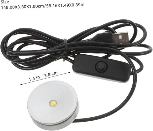 3 واط USB بالطاقة LED محايد الناشر مصباح سامسونج المحمولة الكاشف لإضاءة طاولة المطبخ لينة حتى الإضاءة لاستخدام القراءة in Kuwait