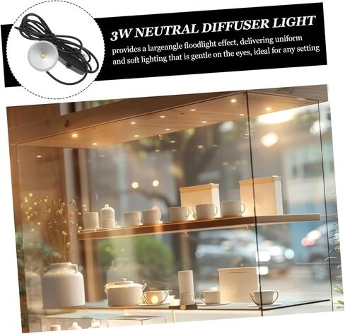 3 واط USB بالطاقة LED محايد الناشر مصباح سامسونج المحمولة الكاشف لإضاءة طاولة المطبخ لينة حتى الإضاءة لاستخدام القراءة in Kuwait