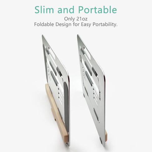Aluminum Tablet Stand for iPad Air Pro Samsung Galaxy Tab and More 9.7/10.2/10.9/11/13inch,Adjustable Portable Mountwith Wrist Rest & Pencil Holder,Drawing/Desk/Writing (Silver) in Saudi Arabia