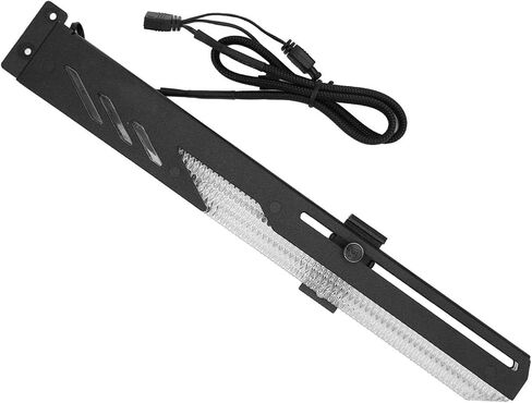 Adjustable RGB GPU Support Bracket, Stable Graphics Card Holder with Sliding Adjustment, Cool Light Effects, 3D Design for Desktop Graphic Card in Saudi Arabia