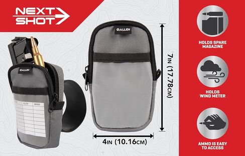 Allen Company Next Shot Magazine Pouch, Black/Gray in Saudi Arabia