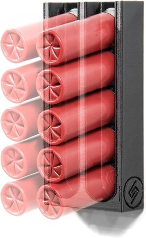 Spartan Mounts Shotgun Shell Storage Solution | Safe Gun Room Display Storage Organization Man Cave Husband Military Police Home Self Defense 12 20 410 Gauge in Saudi Arabia
