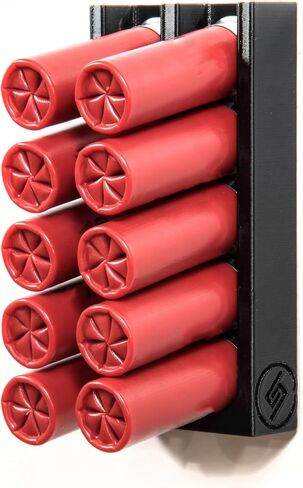 Spartan Mounts Shotgun Shell Storage Solution | Safe Gun Room Display Storage Organization Man Cave Husband Military Police Home Self Defense 12 20 410 Gauge in Saudi Arabia