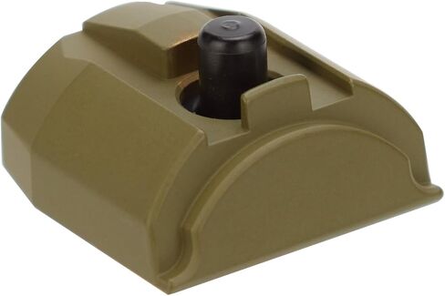 NDZ Performance Grip Plug for Glock Gen 4-5 with Backstrap – Heavyweight Brass – Fits G17 G19 G22 G23 G31 G34 G45 G47 – Cerakote Finish, Optional Laser Engraving – Made in USA in Saudi Arabia