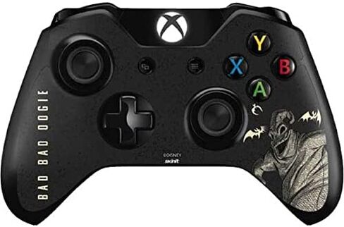 Skinit Decal Gaming Skin Compatible with Xbox One Controller - Officially Licensed Disney The Nightmare Before Christmas Bad Bad Oogie Design in Saudi Arabia