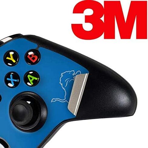 Skinit Decal Gaming Skin Compatible with Xbox One Controller - Officially Licensed NFL Detroit Lions Blue Performance Series Design in Saudi Arabia